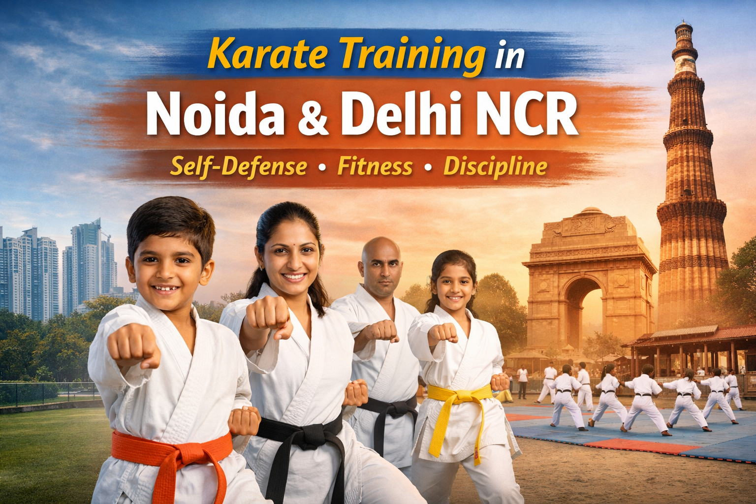 Karate Training in Noida & Delhi NCR – Self-Defense, Fitness & Discipline for All Ages